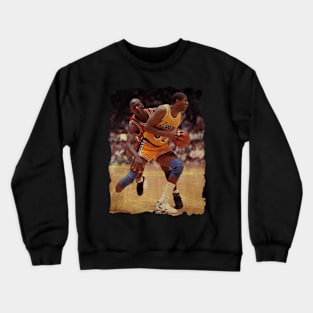 Michael Jordan vs Magic Johnson Vintage #2 Crewneck Sweatshirt